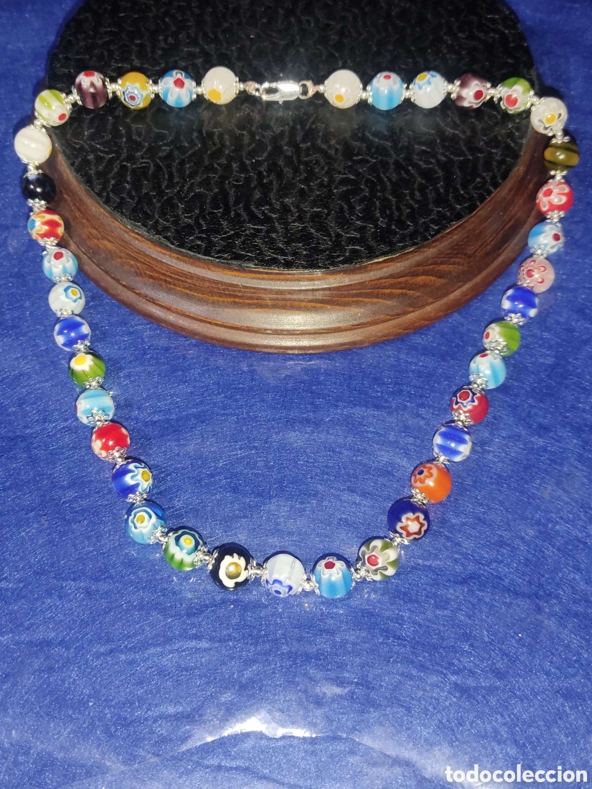 Joyeria: Collar de cristal de Murano millefiori. *T* - Foto 1