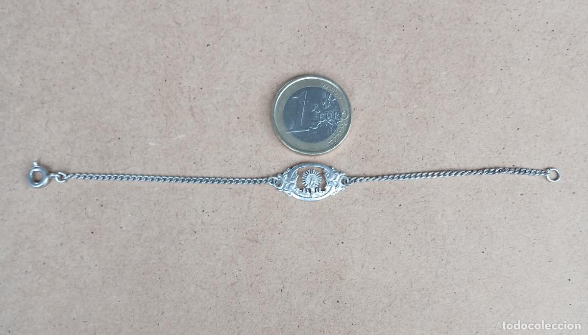 Joyeria: PULSERA DE PLATA VIRGEN DEL PILAR. ZARAGOZA - Foto 1