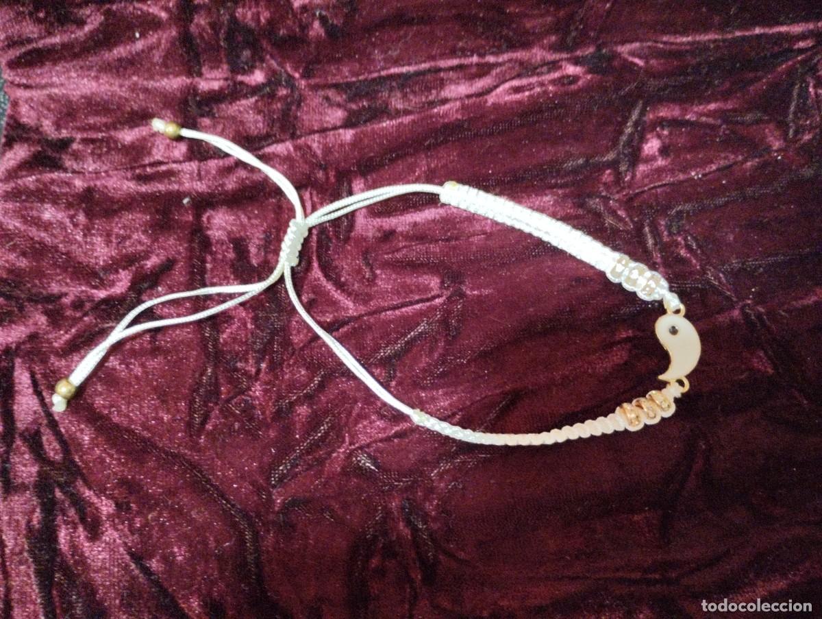 Joyeria: Dos pulseras Yin Y Yang - Hilo De Cord&oacute;n Ajustable - Foto 3