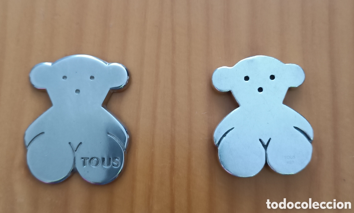 Schmuck: TOUS colgante plata + anagrama TOUS en acero para pegar.