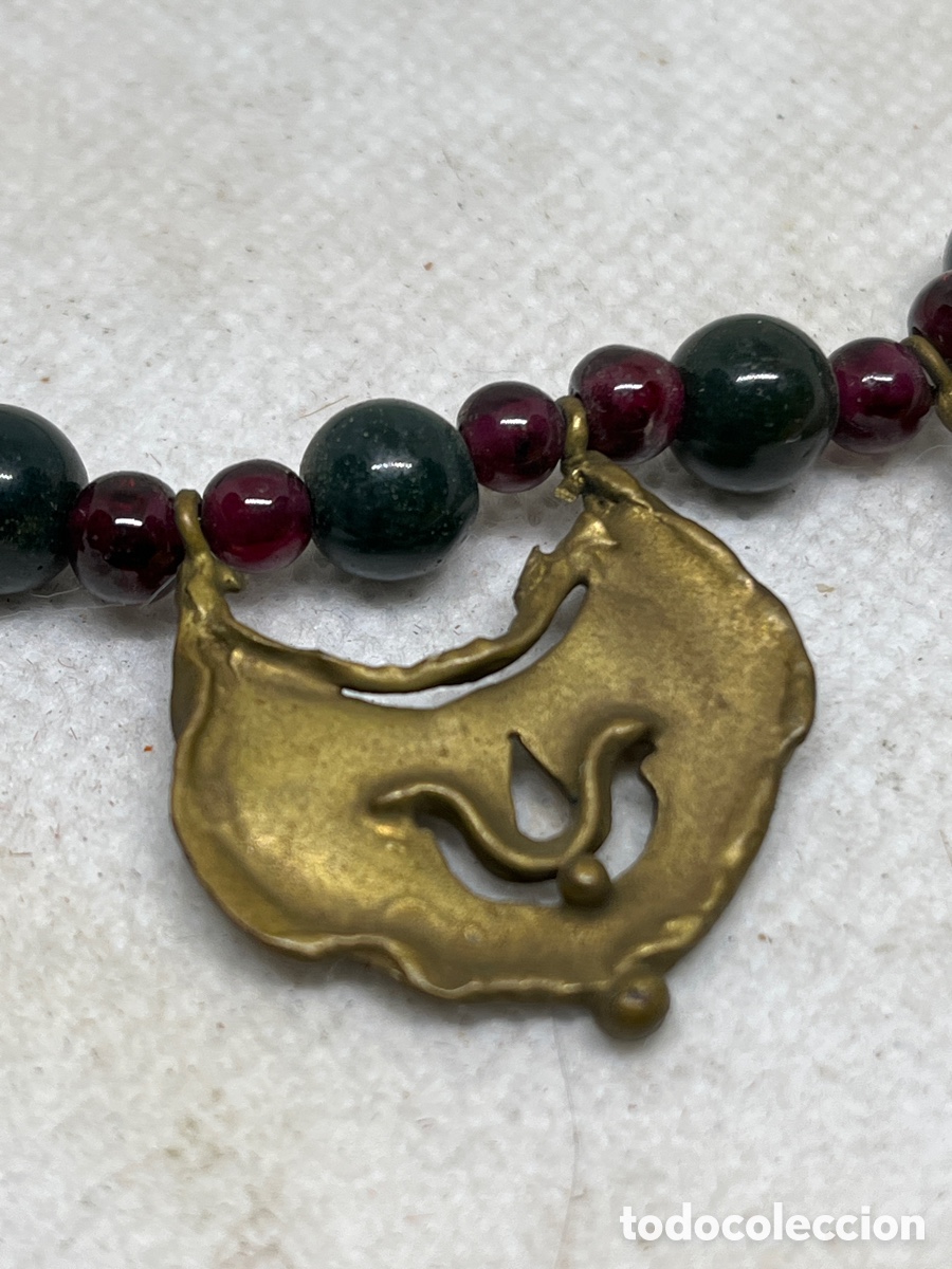 Joyeria: PRECIOSO COLLAR BRONCE Y BOLAS DE CALIDAD - Foto 2