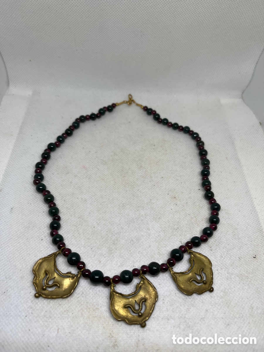Joyeria: PRECIOSO COLLAR BRONCE Y BOLAS DE CALIDAD - Foto 3