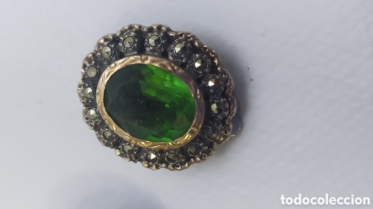 Joyeria: Pendientes plata oro marquesitas antiguos - Foto 2