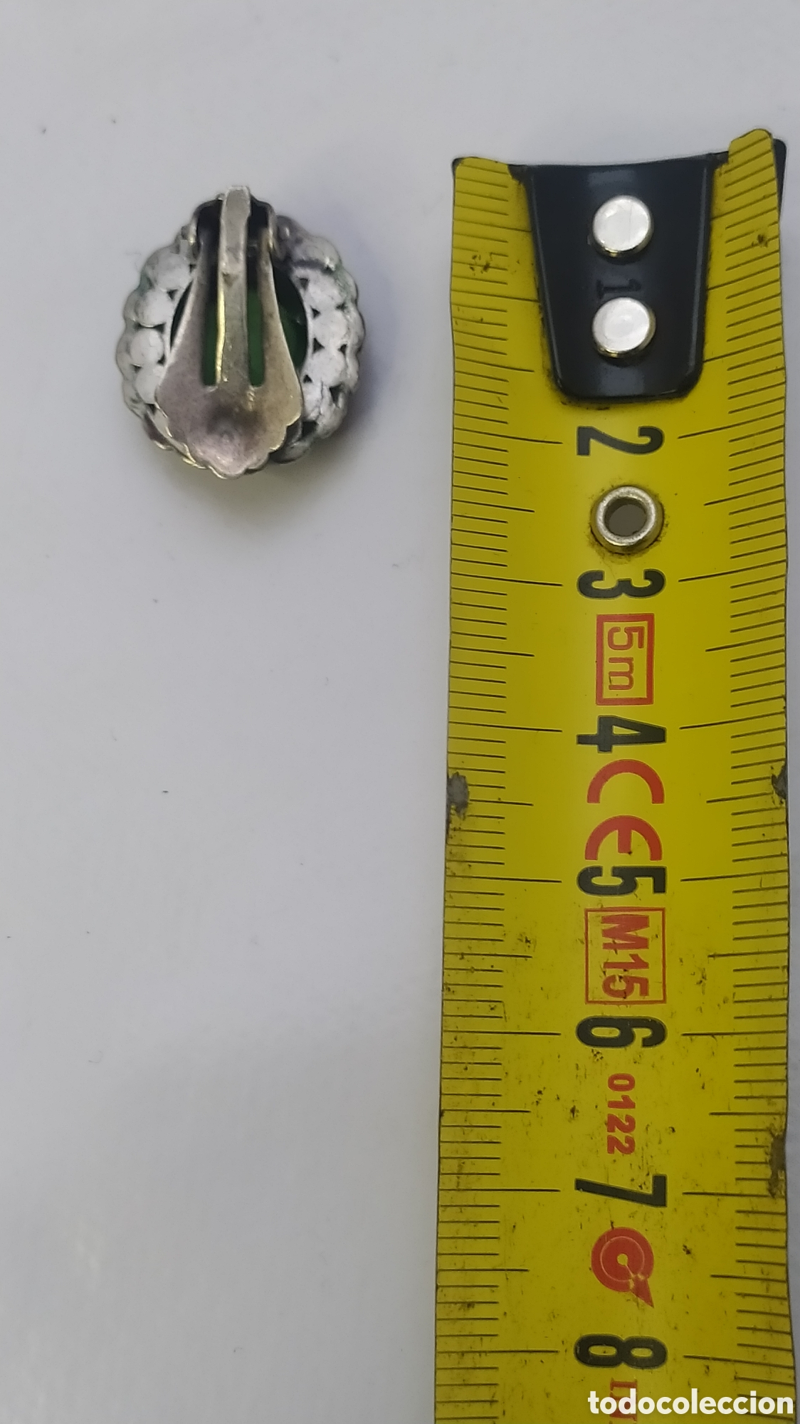 Joyeria: Pendientes plata oro marquesitas antiguos - Foto 5