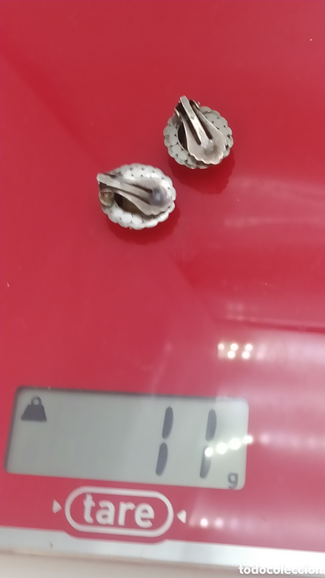 Joyeria: Pendientes plata oro marquesitas antiguos - Foto 6