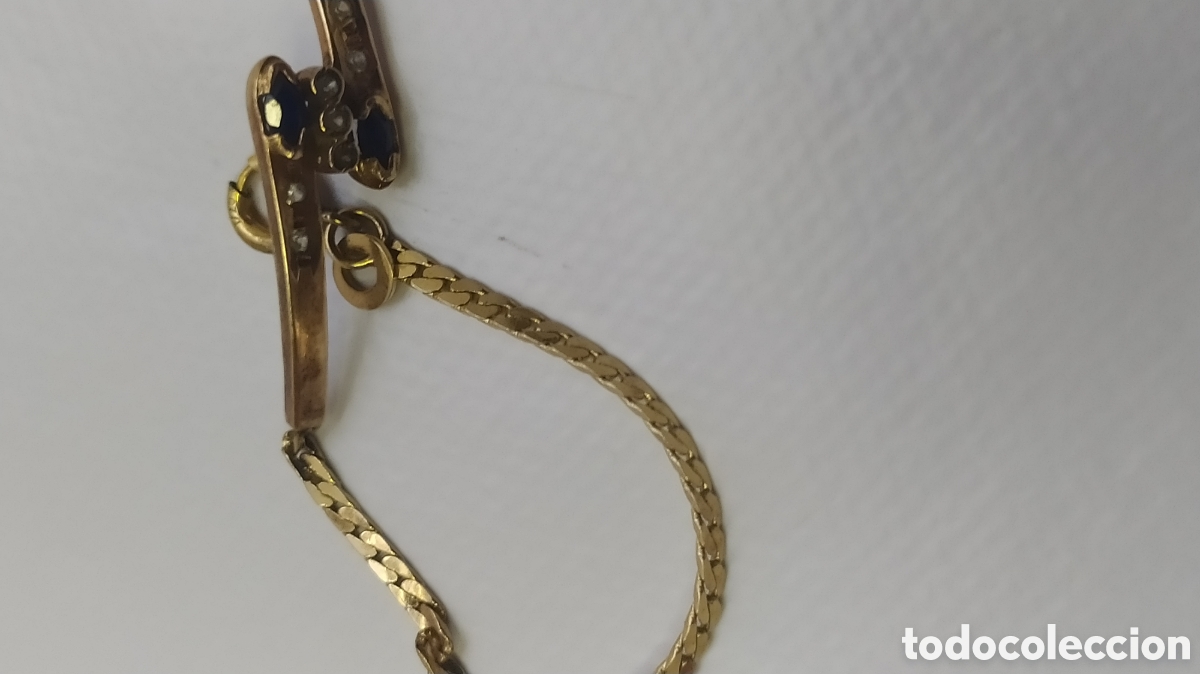 Joyeria: Pulsera oro 14k y zafiros - Foto 5