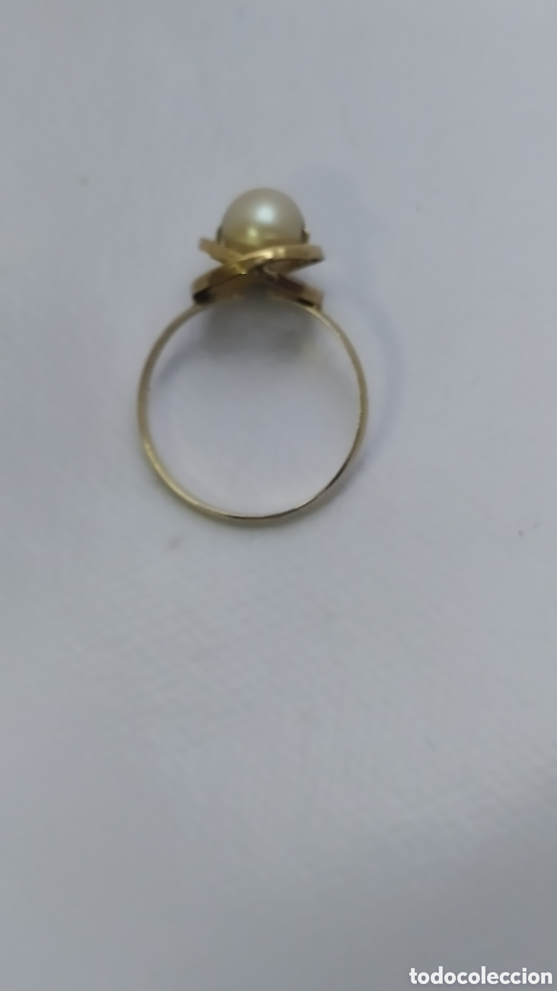 Joyeria: Anillo oro y perla antiguo - Foto 7