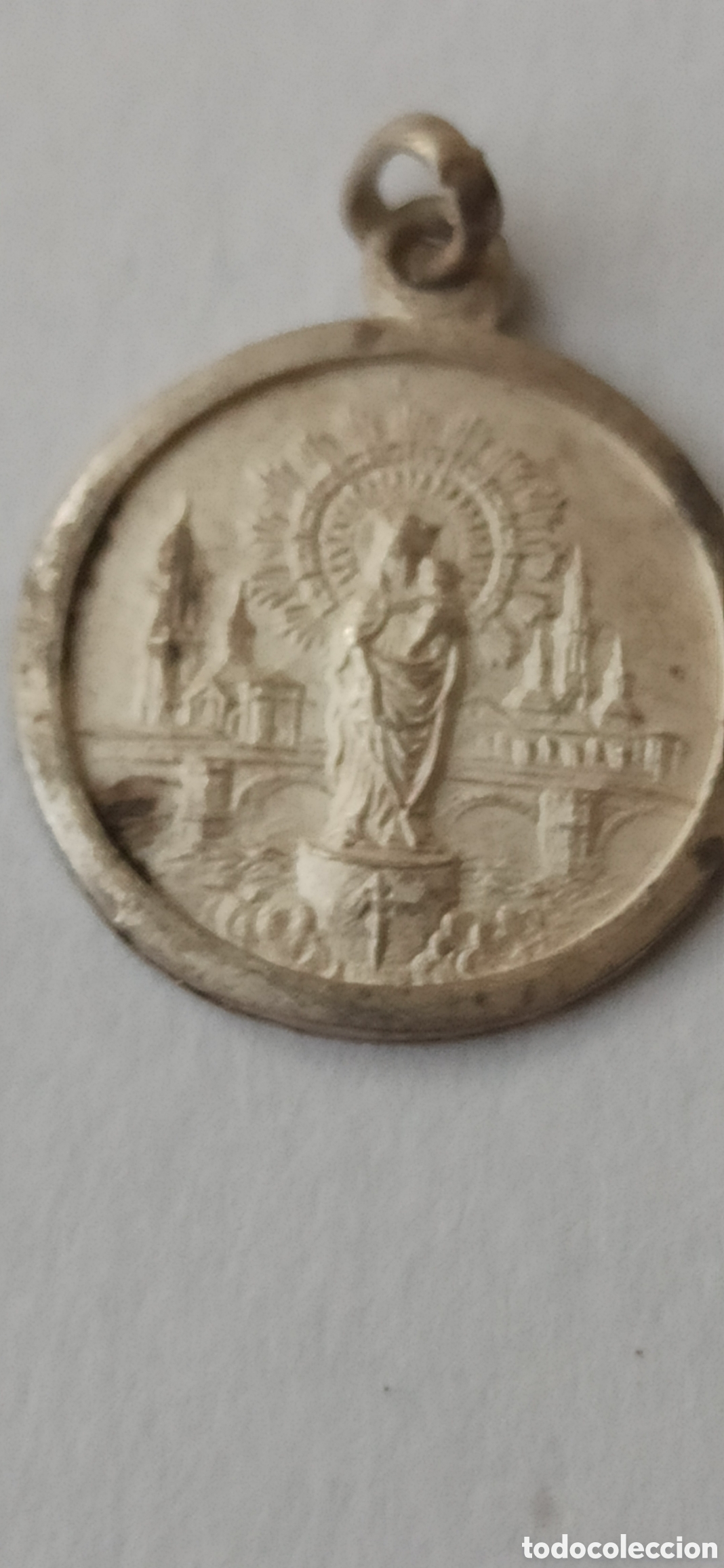 Joyeria: Colgante Religioso de plata de ley - Foto 1