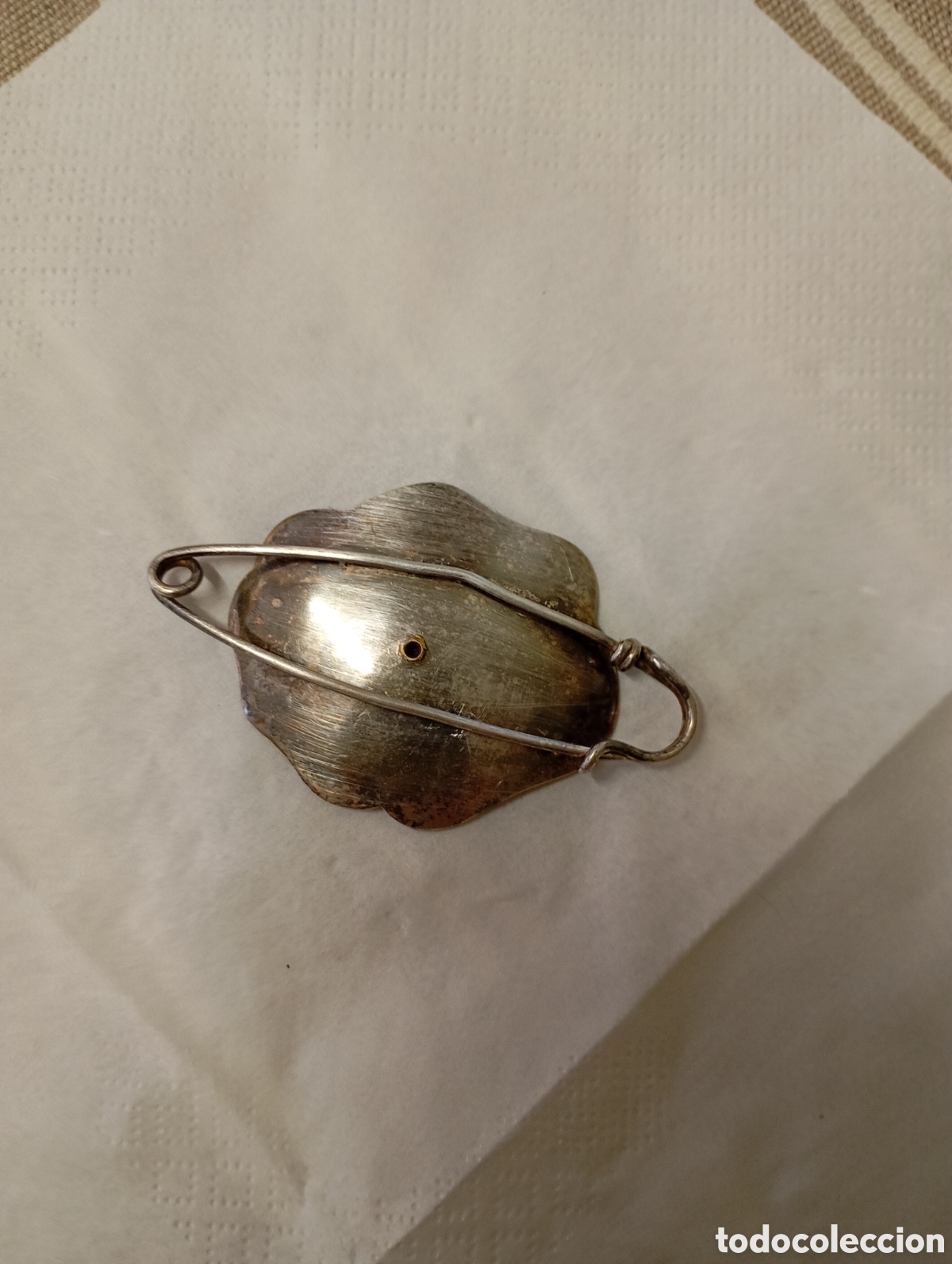 Joyeria: Broche antiguo plata - Foto 3