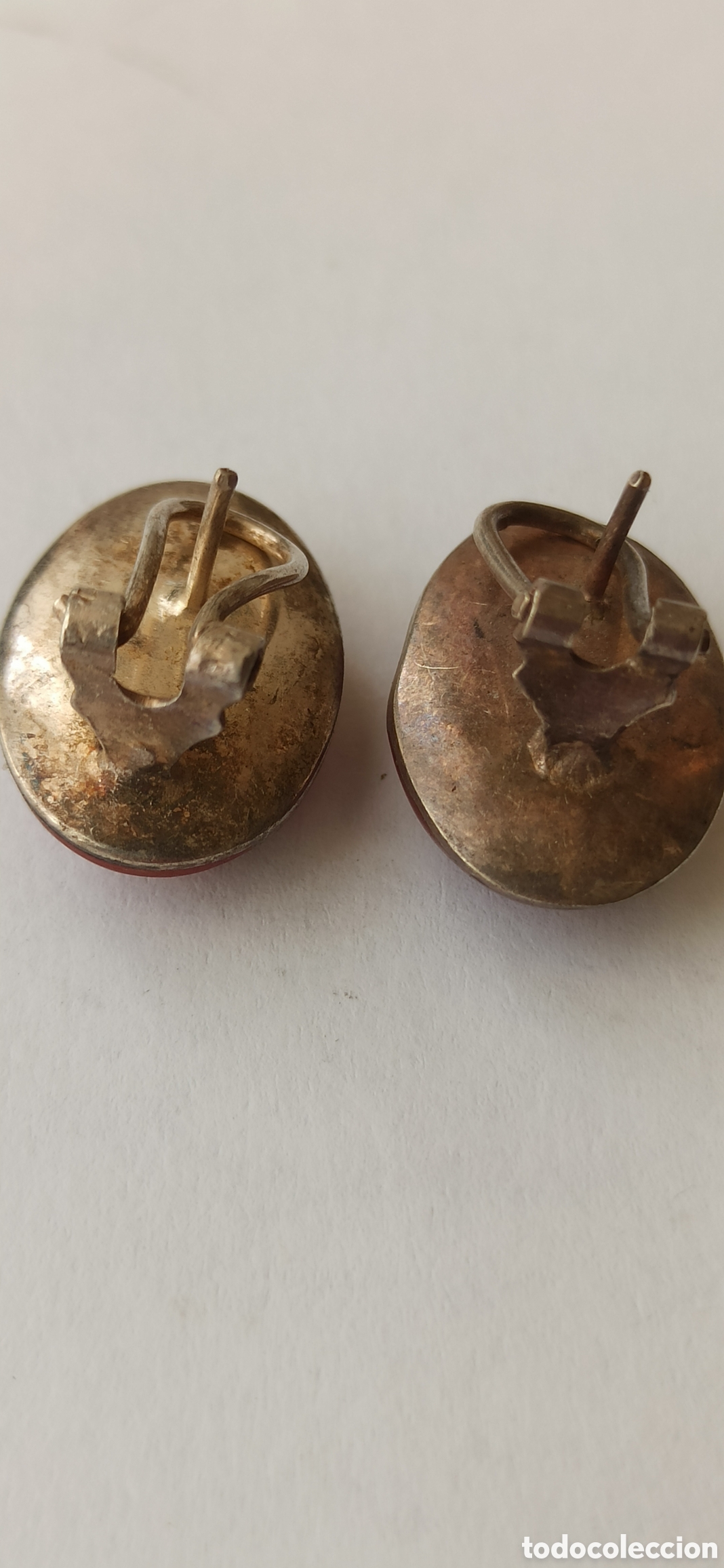 Joyeria: Antiguos Pendientes plata de ley - Foto 4