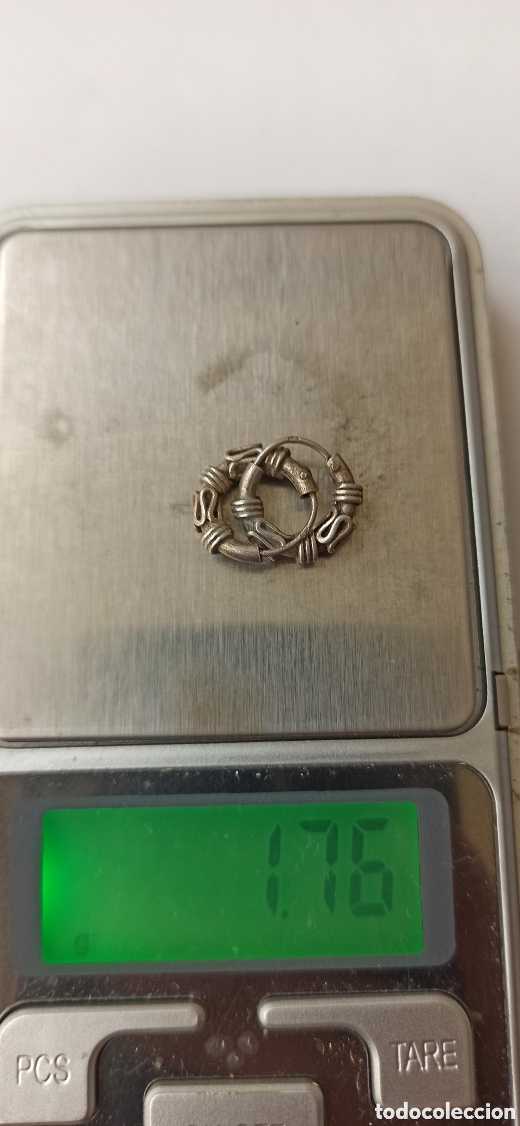 Joyeria: Antiguos Pendientes de plata de ley - Foto 6