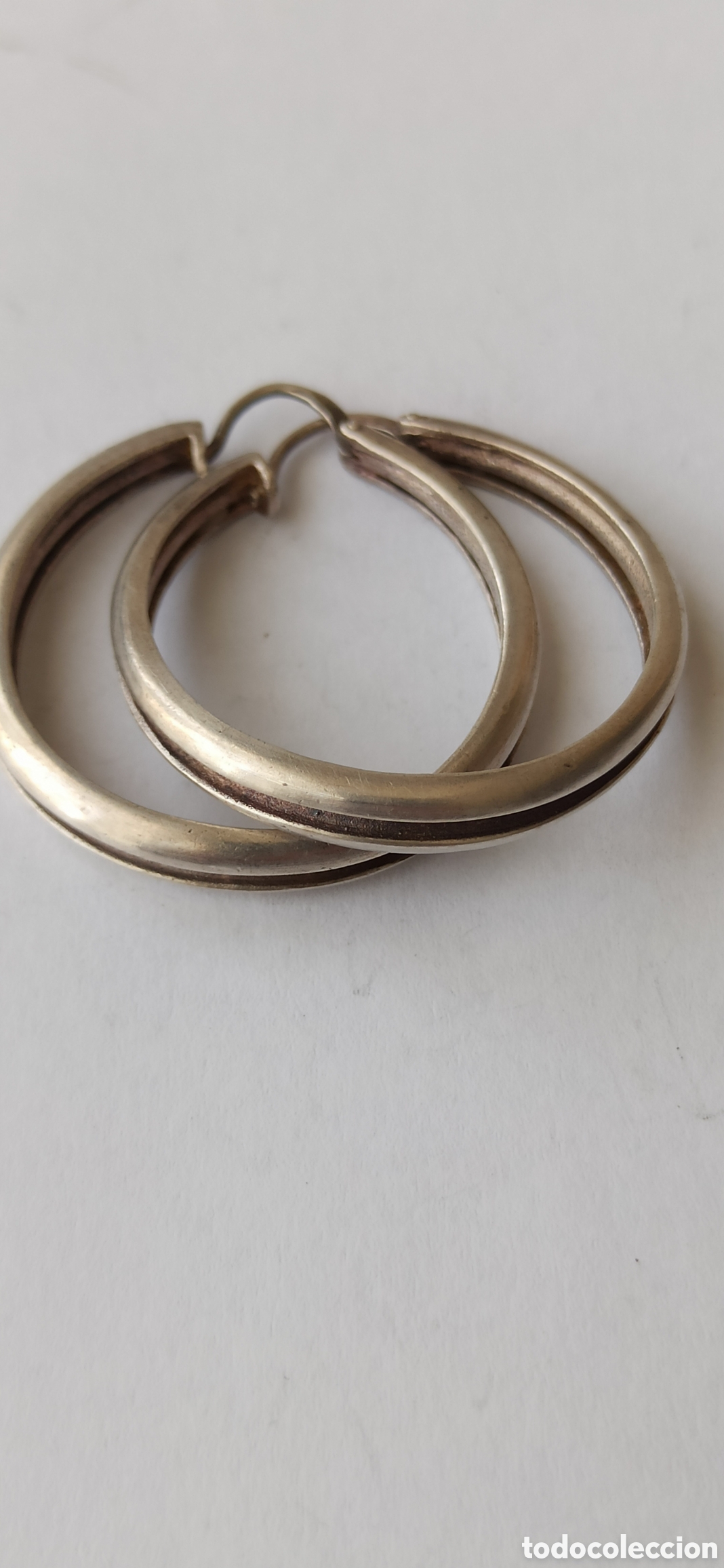 Joyeria: Pendientes Aros plata de ley - Foto 4
