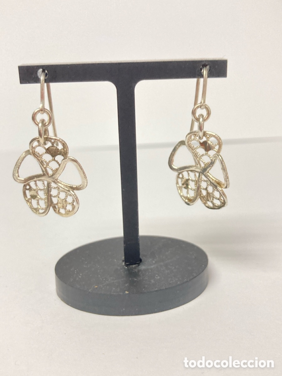 Joyeria: Pendientes de plata gancho/ P61 - Foto 1