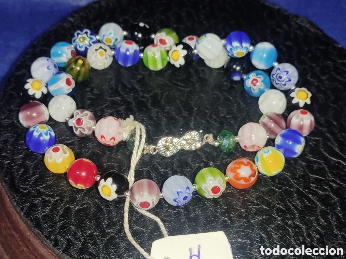 Joyeria: Collar de cristal de Murano millefiori. *H* - Foto 6