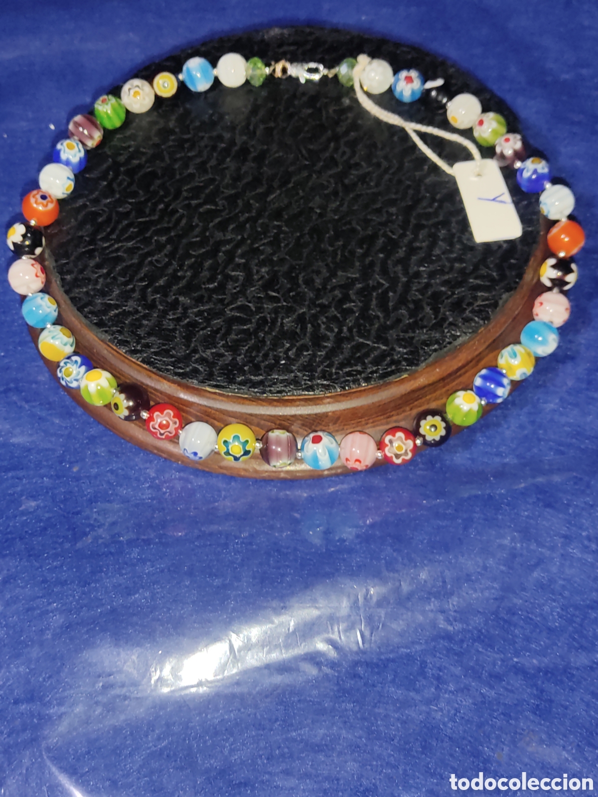 Joyeria: Collar de cristal de Murano millefiori. *Y* - Foto 1