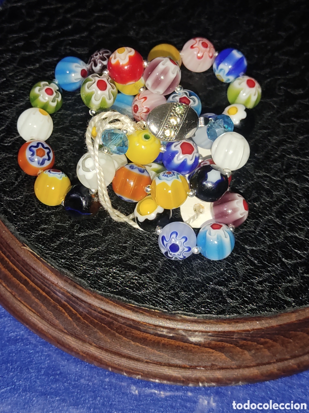 Joyeria: Collar de cristal de Murano millefiori. *C* - Foto 7