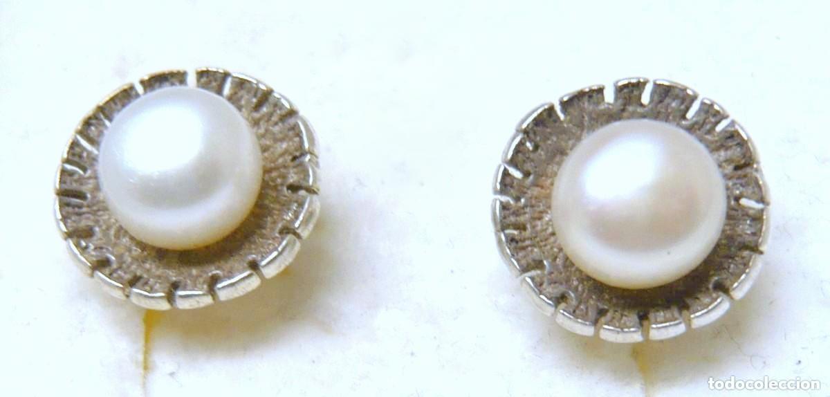 Joyeria: Antiguos pendientes en plata - Foto 1