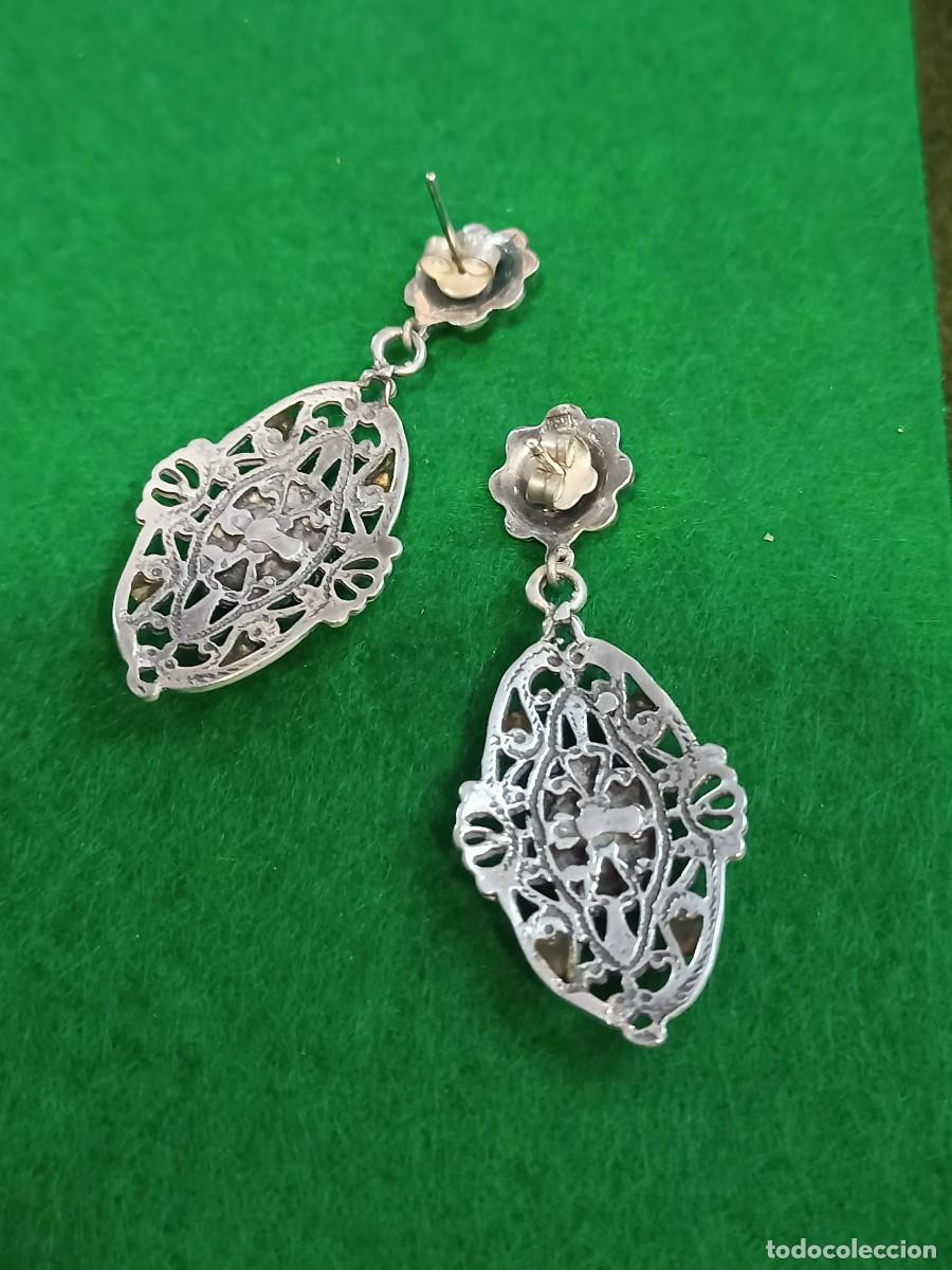 Joyeria: Pendientes isabelinos en plata 925. REF-4743 - Foto 3