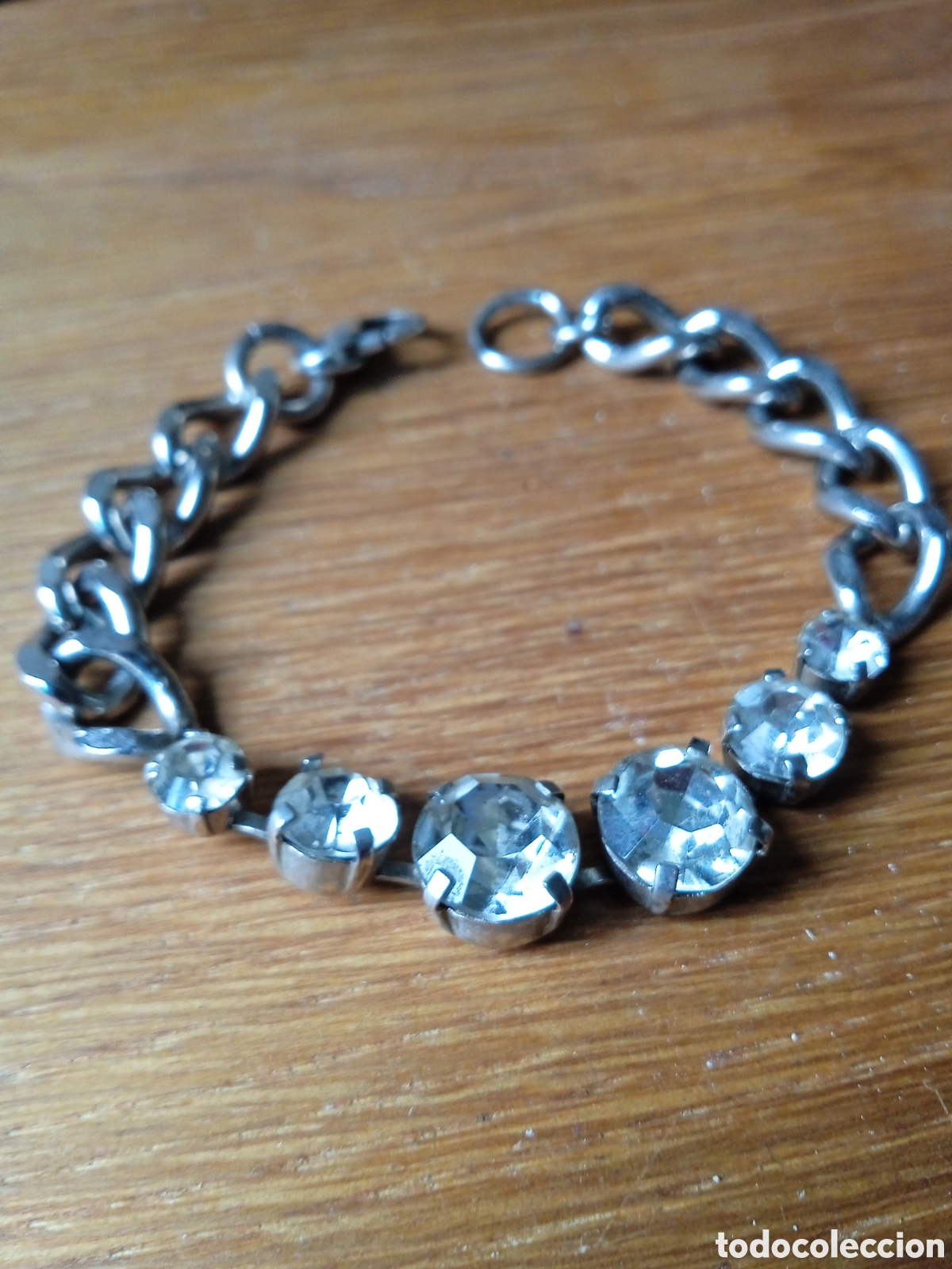 Joyeria: Pulsera cadena con pedreria - Foto 2