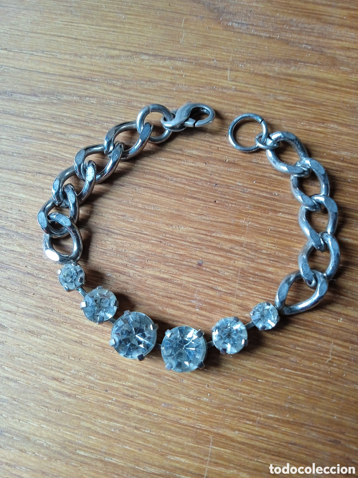 Joyeria: Pulsera cadena con pedreria - Foto 6