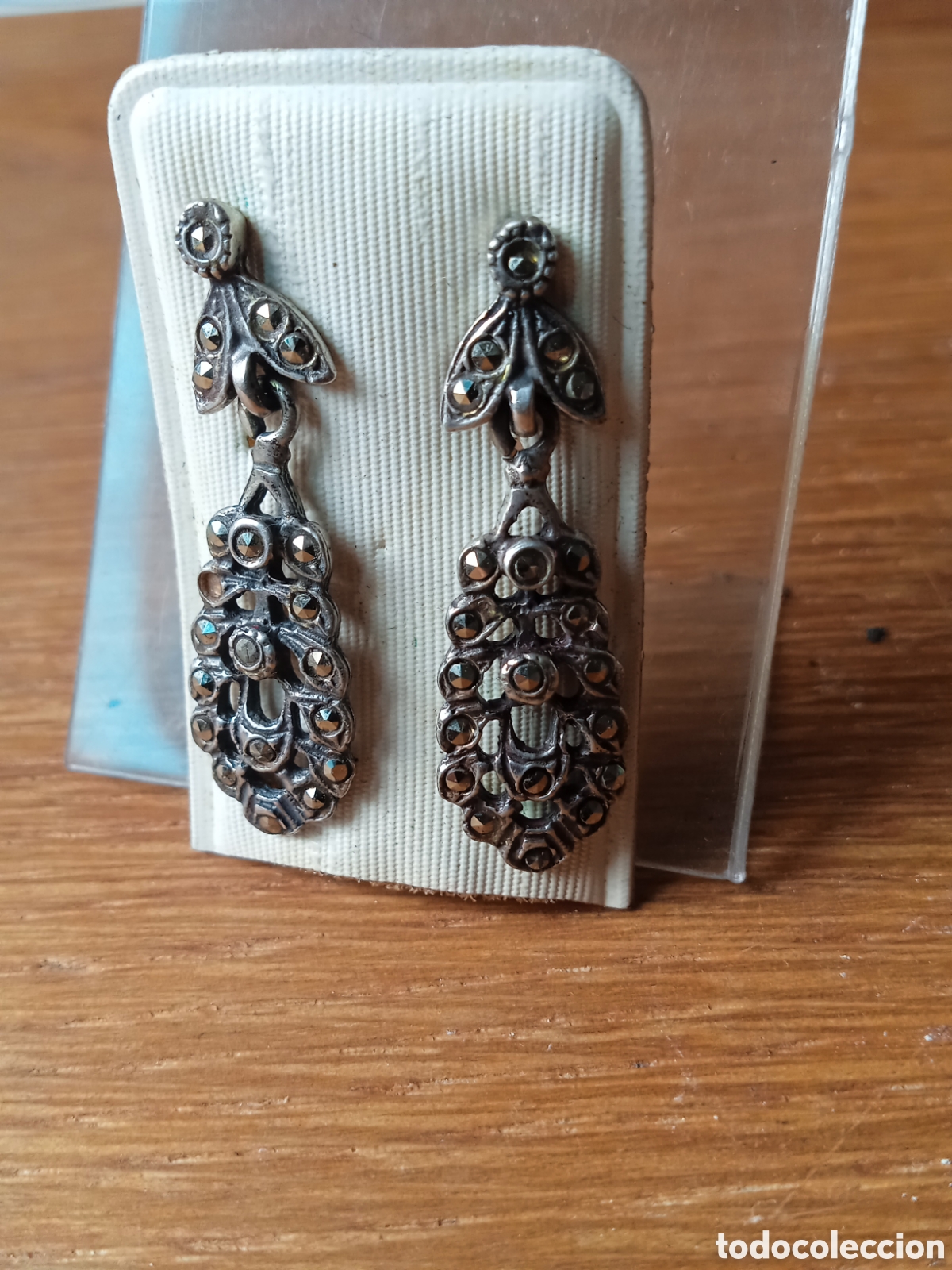 Joyeria: Pendientes de Plata Art Dec&oacute; - Foto 2