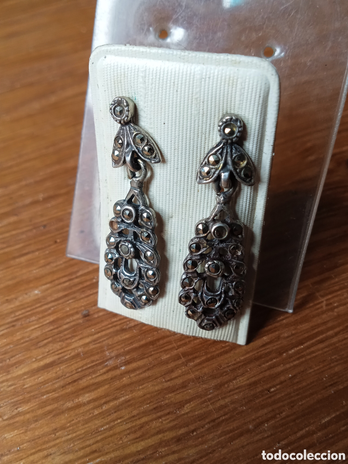 Joyeria: Pendientes de Plata Art Dec&oacute; - Foto 3