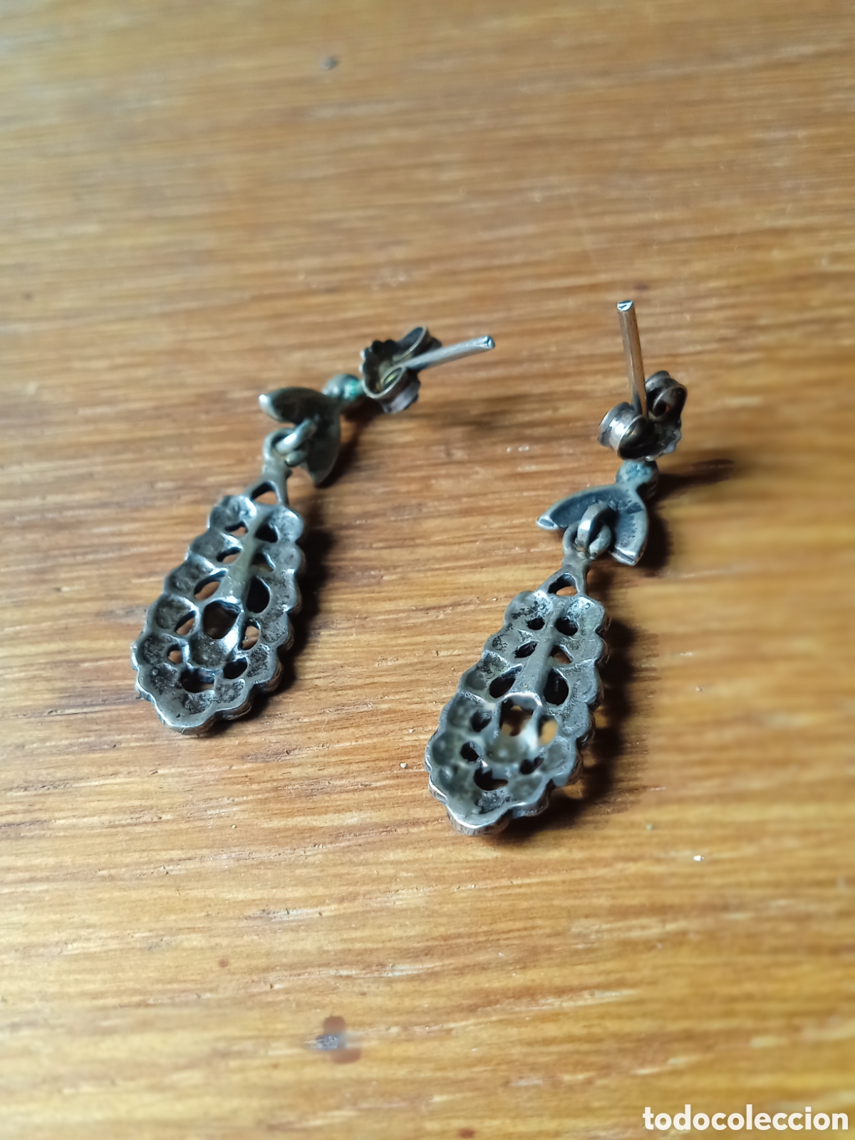 Joyeria: Pendientes de Plata Art Dec&oacute; - Foto 6