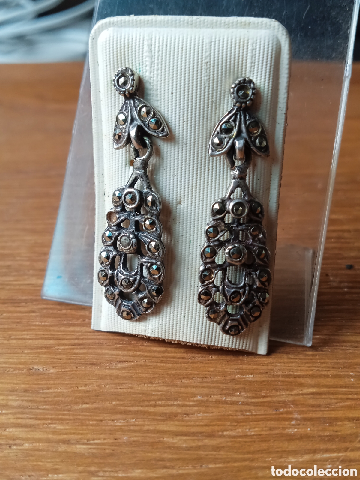 Joyeria: Pendientes de Plata Art Dec&oacute; - Foto 1
