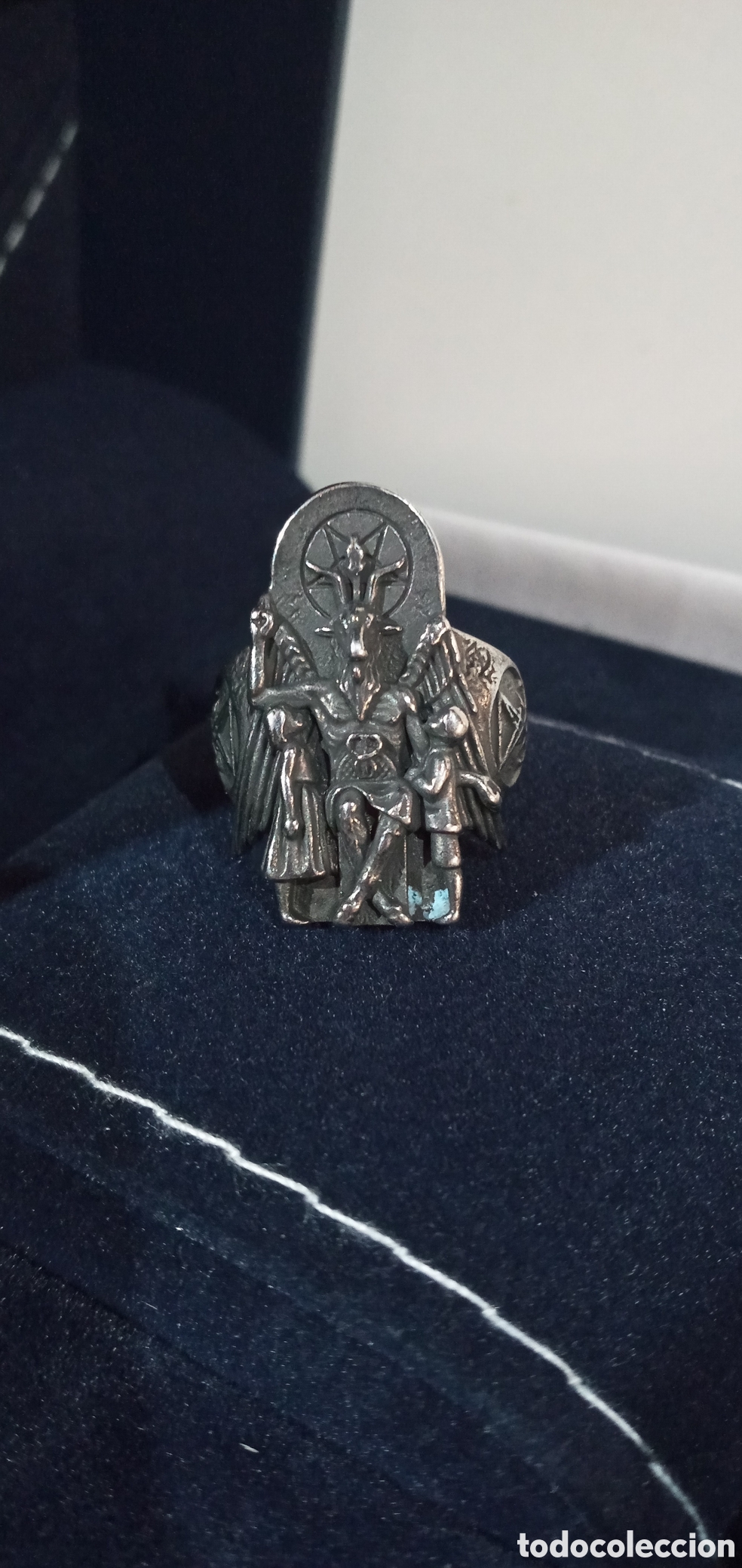 Joyeria: BAPHOMET ANILLO SAT&Aacute;NICO. LUCIFER. - Foto 5