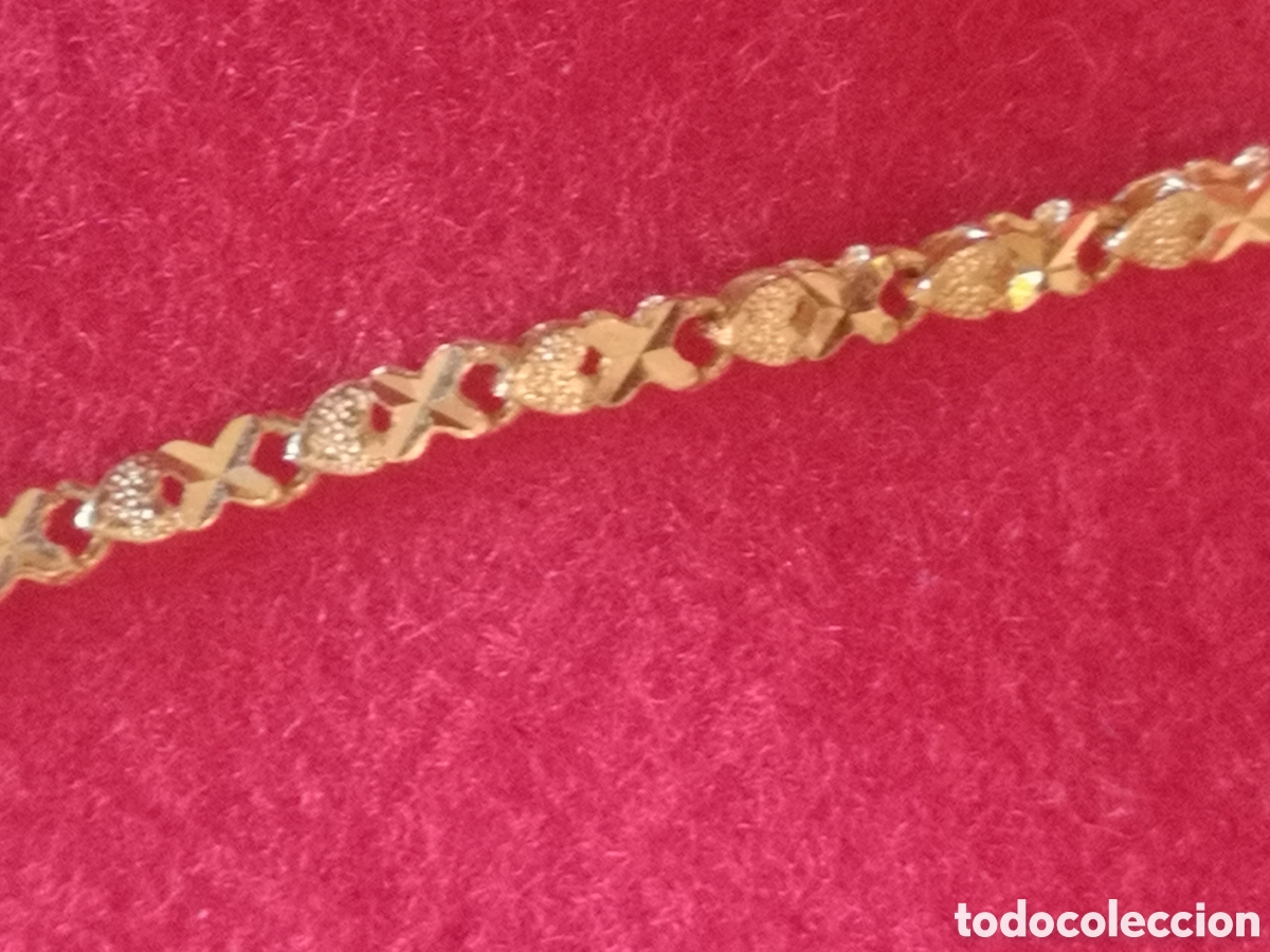 Joyeria: Catenina oro 21 karati, zaffiri e perle a met&agrave; - Foto 10