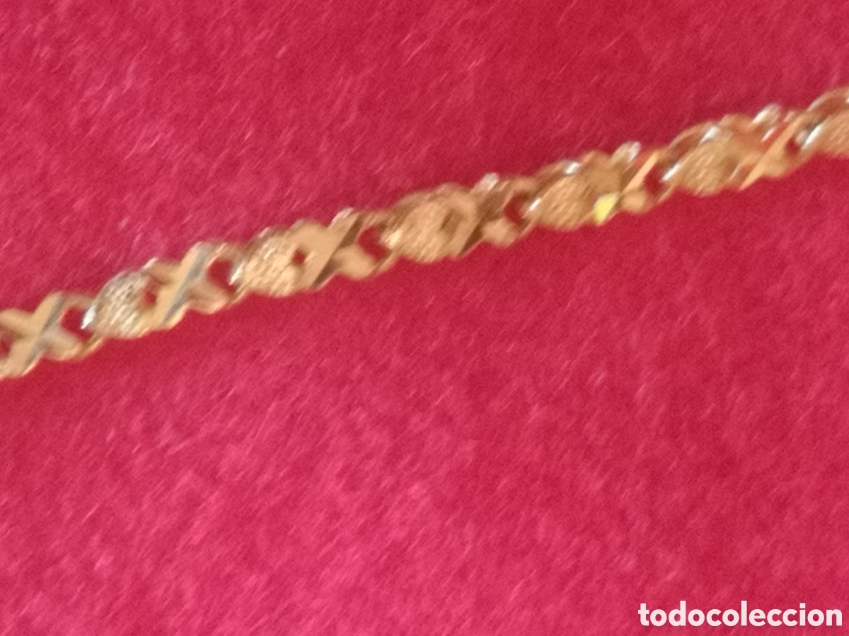 Joyeria: Catenina oro 21 karati, zaffiri e perle a met&agrave; - Foto 11
