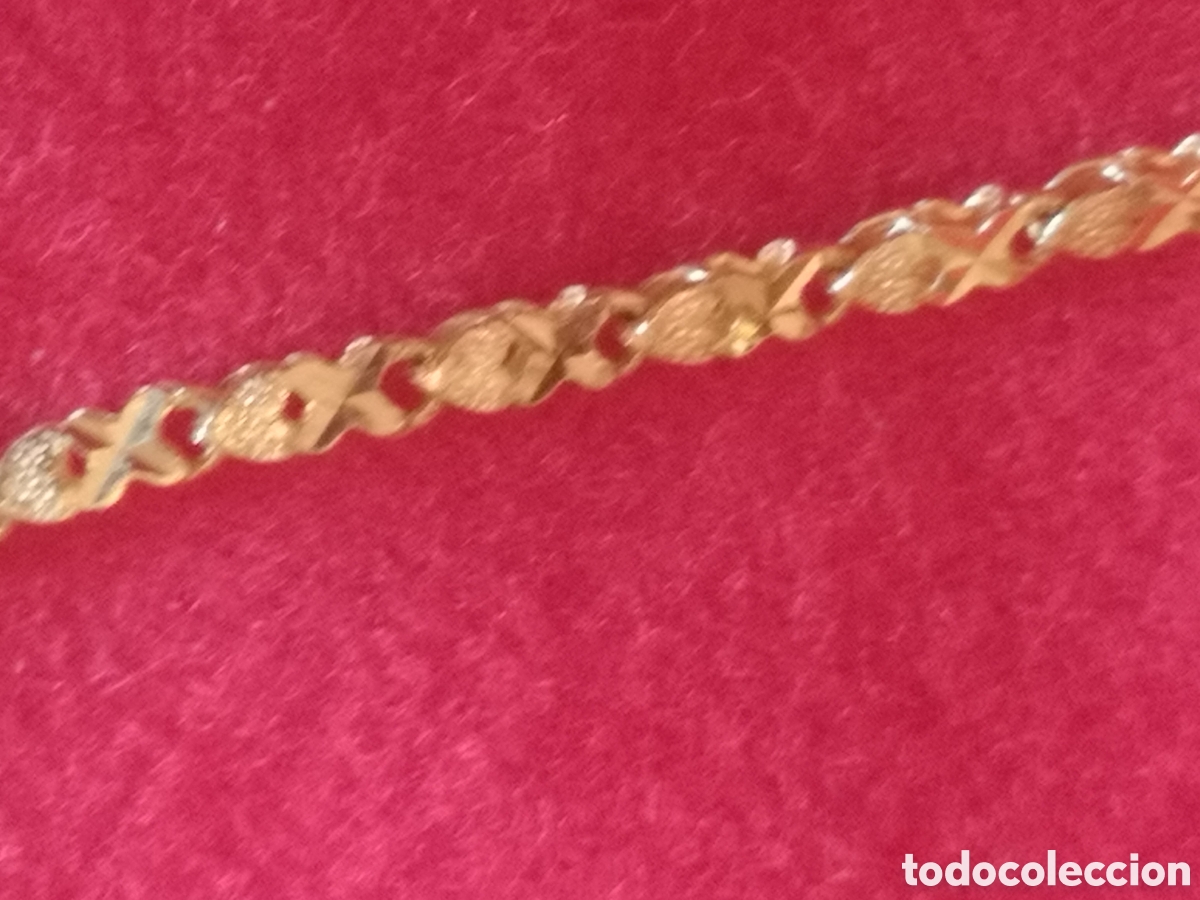 Joyeria: Catenina oro 21 karati, zaffiri e perle a met&agrave; - Foto 12