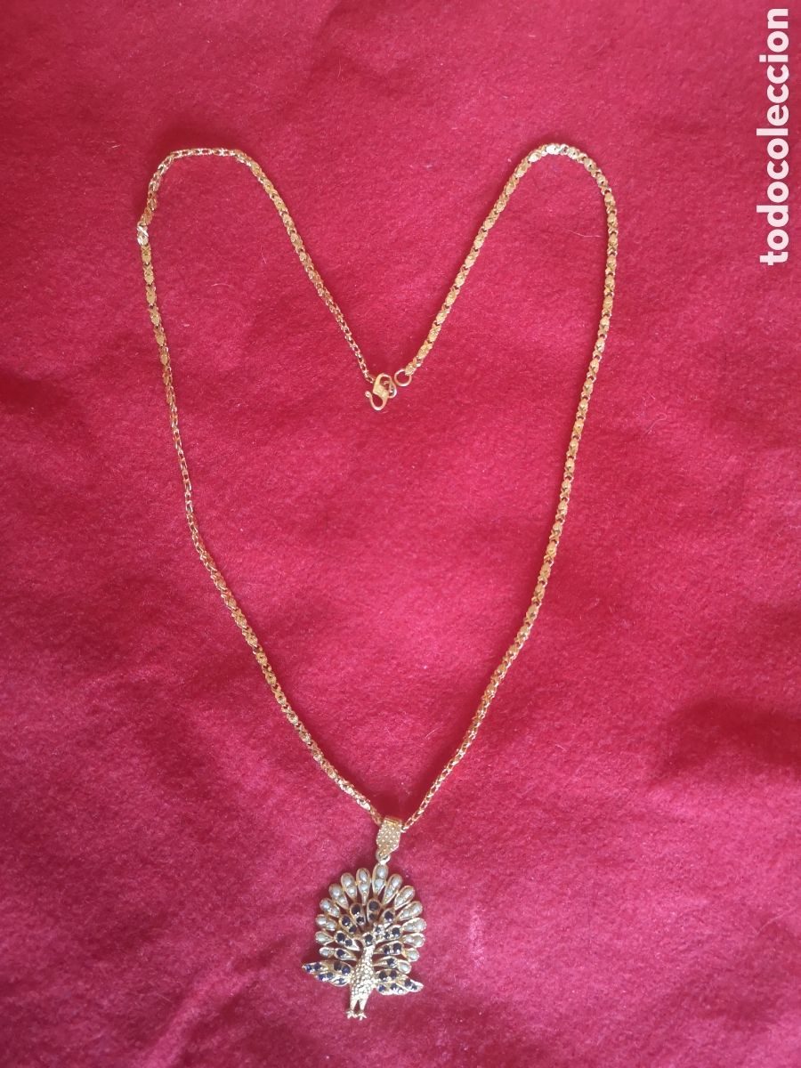 Joyeria: Catenina oro 21 karati, zaffiri e perle a met&agrave; - Foto 15
