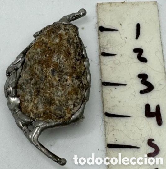 Joyeria: Broche mineral engarzado en plata - Foto 5