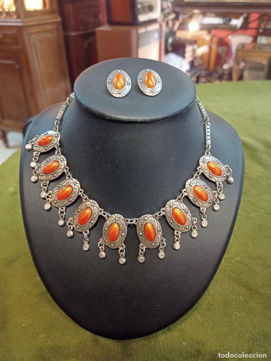 Joyeria: Conjunto de pendientes y gargantilla. REF-8478 - Foto 1