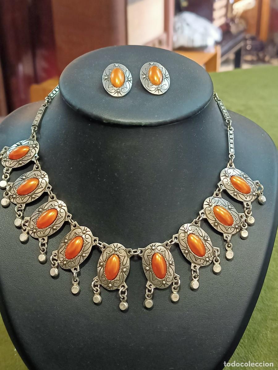 Joyeria: Conjunto de pendientes y gargantilla. REF-8478 - Foto 2
