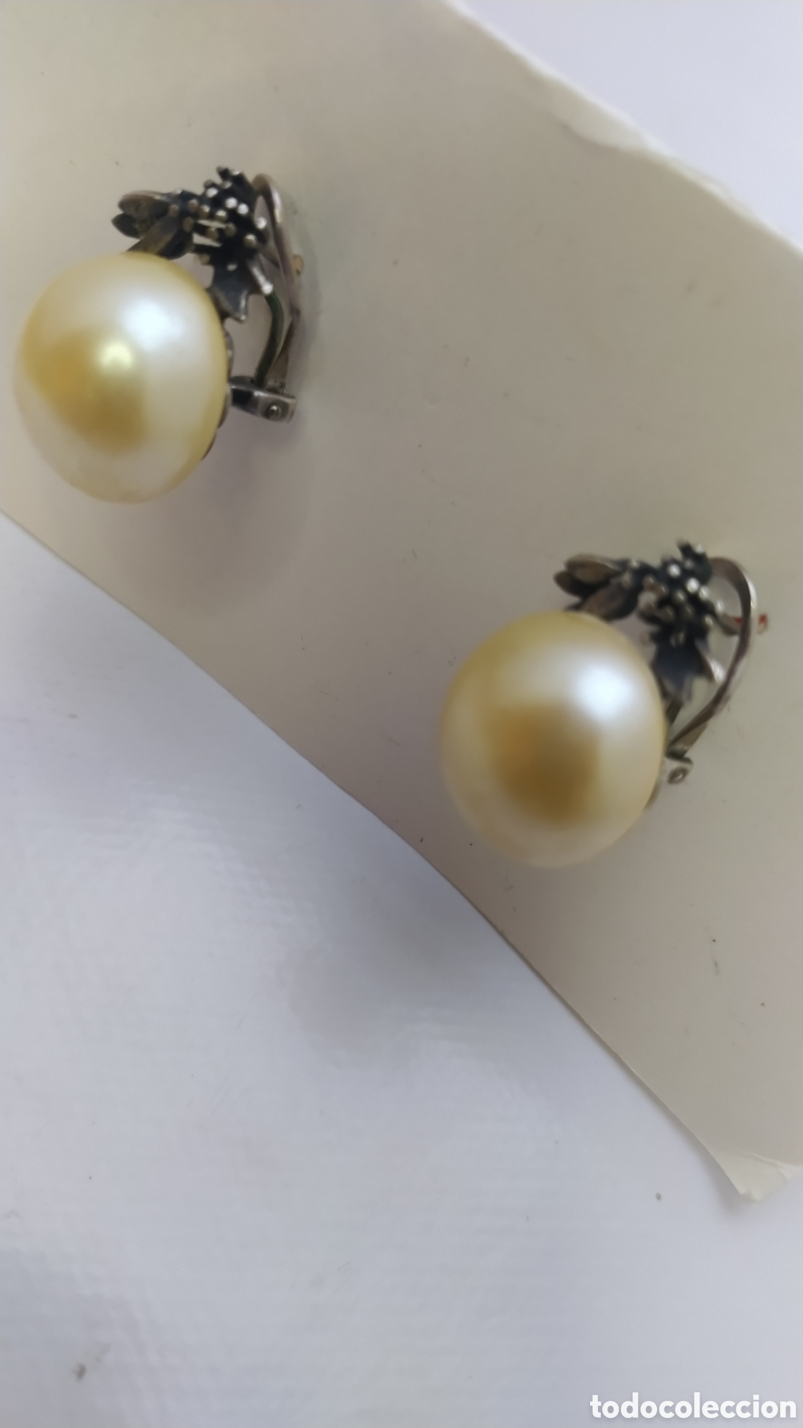 Joyeria: Pendientes perlas y plata - Foto 2
