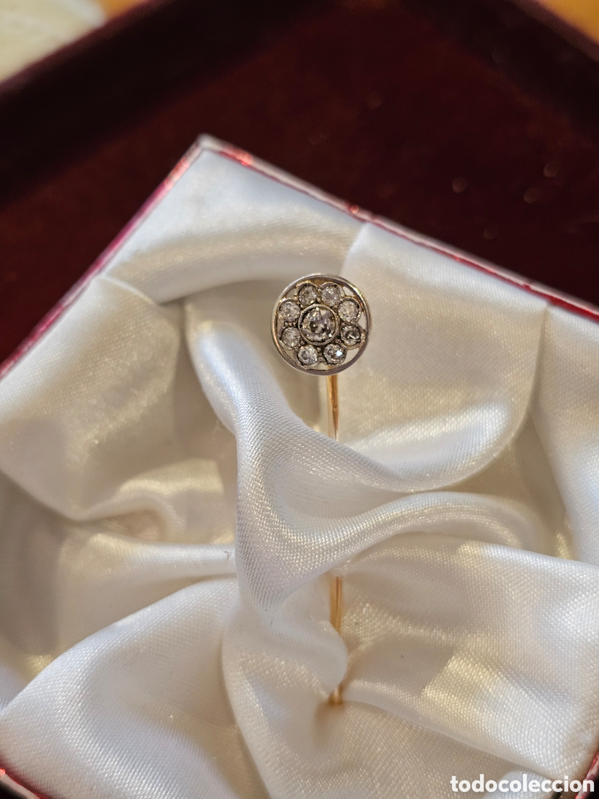 Joyeria: Alfiler oro y diamantes - Foto 1