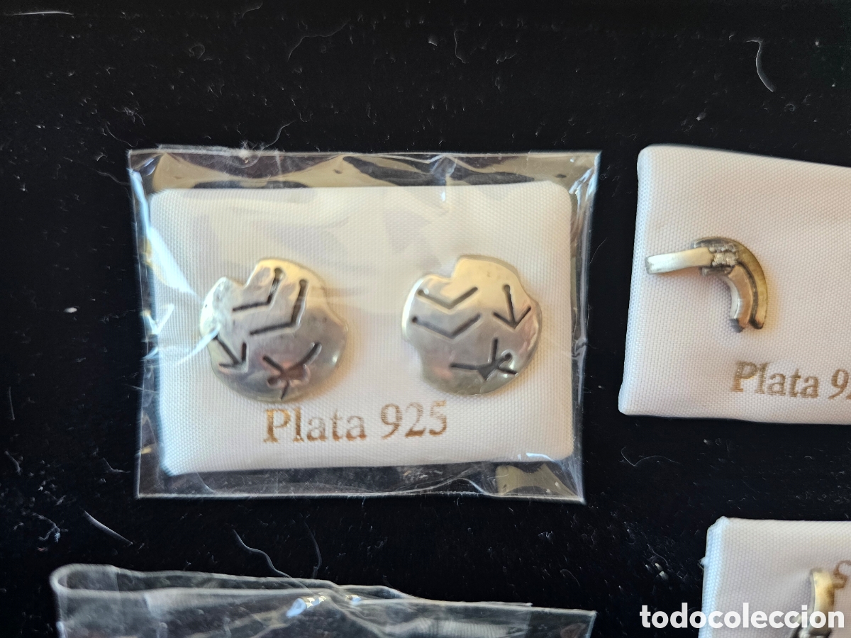 Joyeria: Pendientes plata. Ocho pares, tres modelos - Foto 3