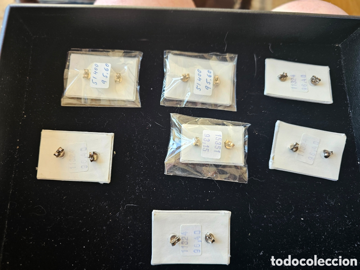 Joyeria: Pendientes plata. Ocho pares, tres modelos - Foto 4