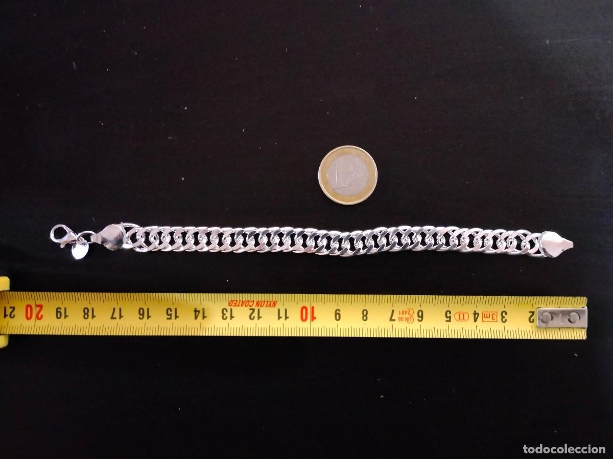 Joyeria: Pulsera eslabones entrelazados de 20 cm. - Foto 6