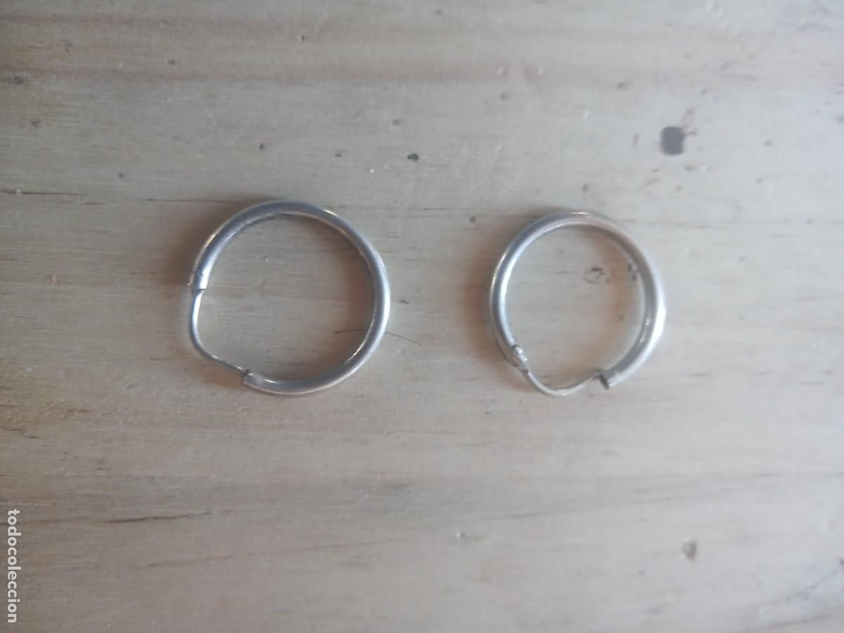 Jewelry: BONITOS PENDIENTES ANTIGUOS PLATA 925