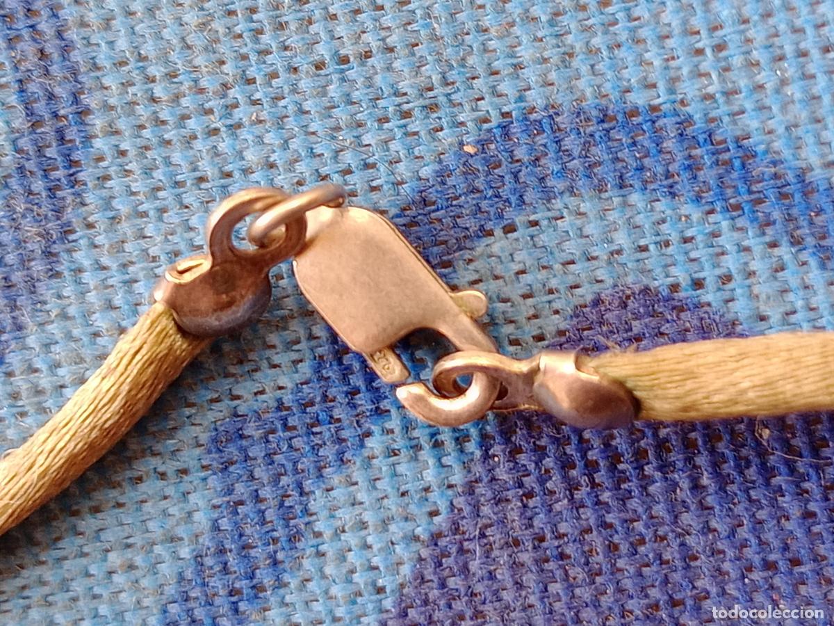 Joyeria: Gargantilla de plata contrastada de 925. Perla - Foto 2