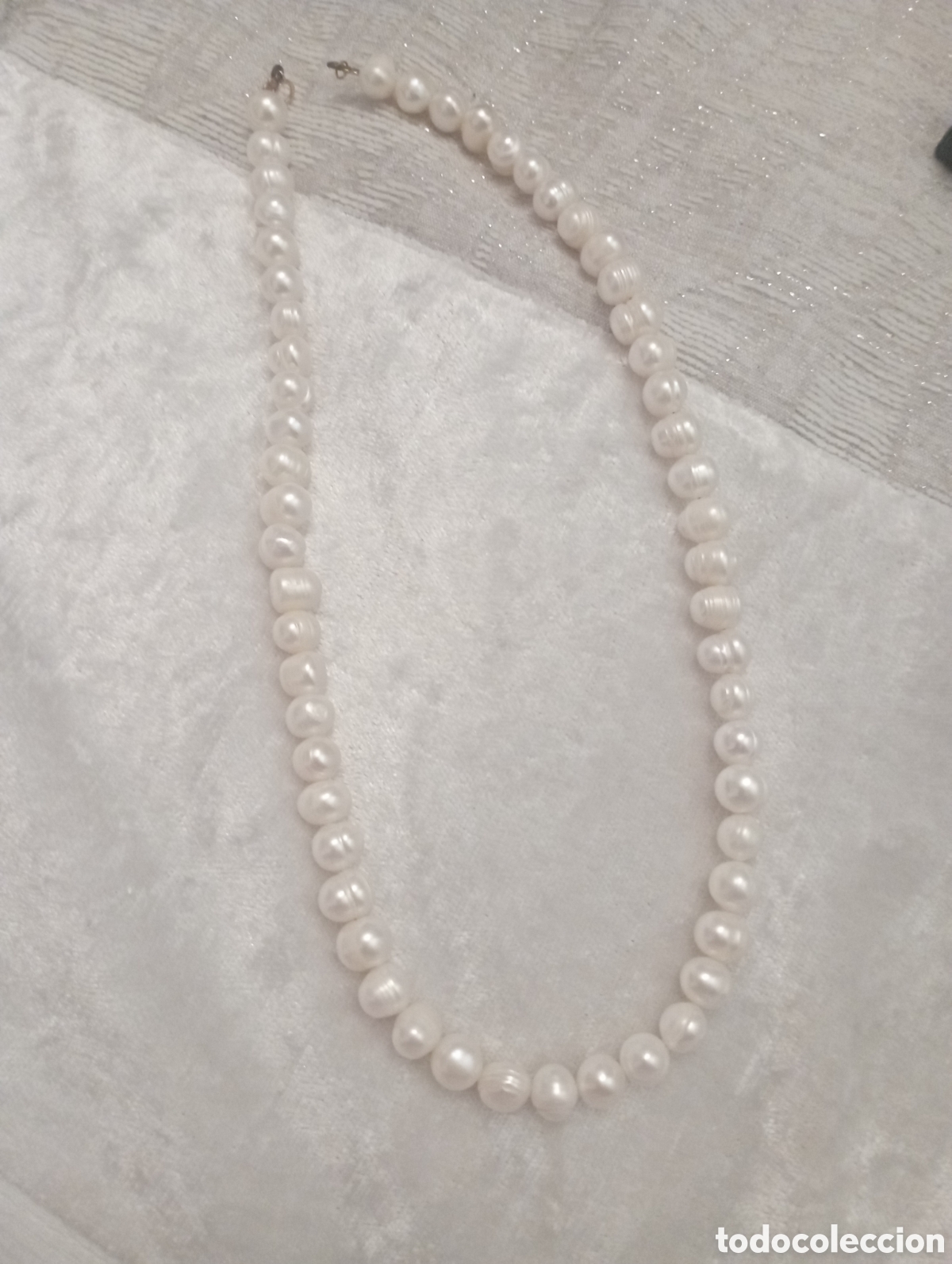 Joyeria: Collar de perlas cultivadas con cierre de oro - Foto 2