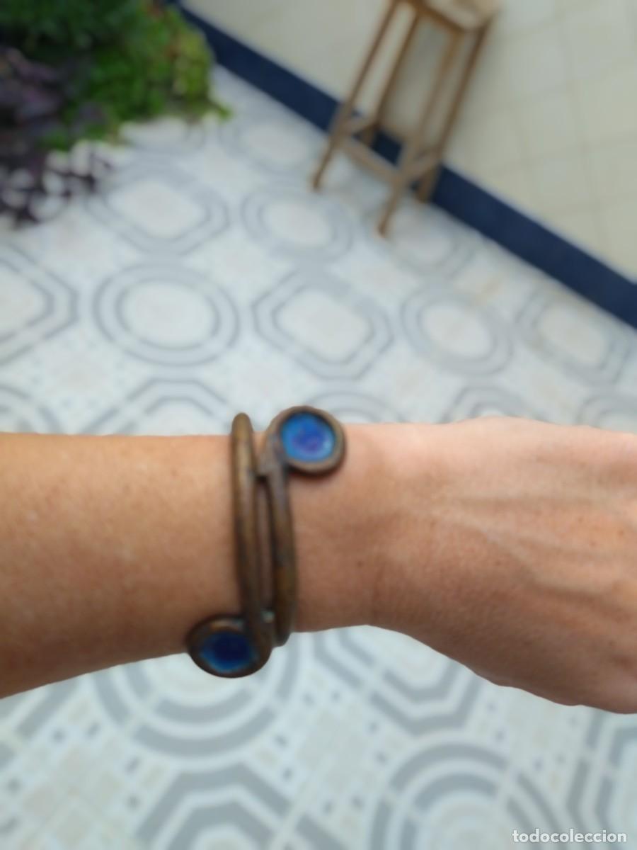 Joyeria: Antiguo brazalete adaptable al brazo - Foto 4