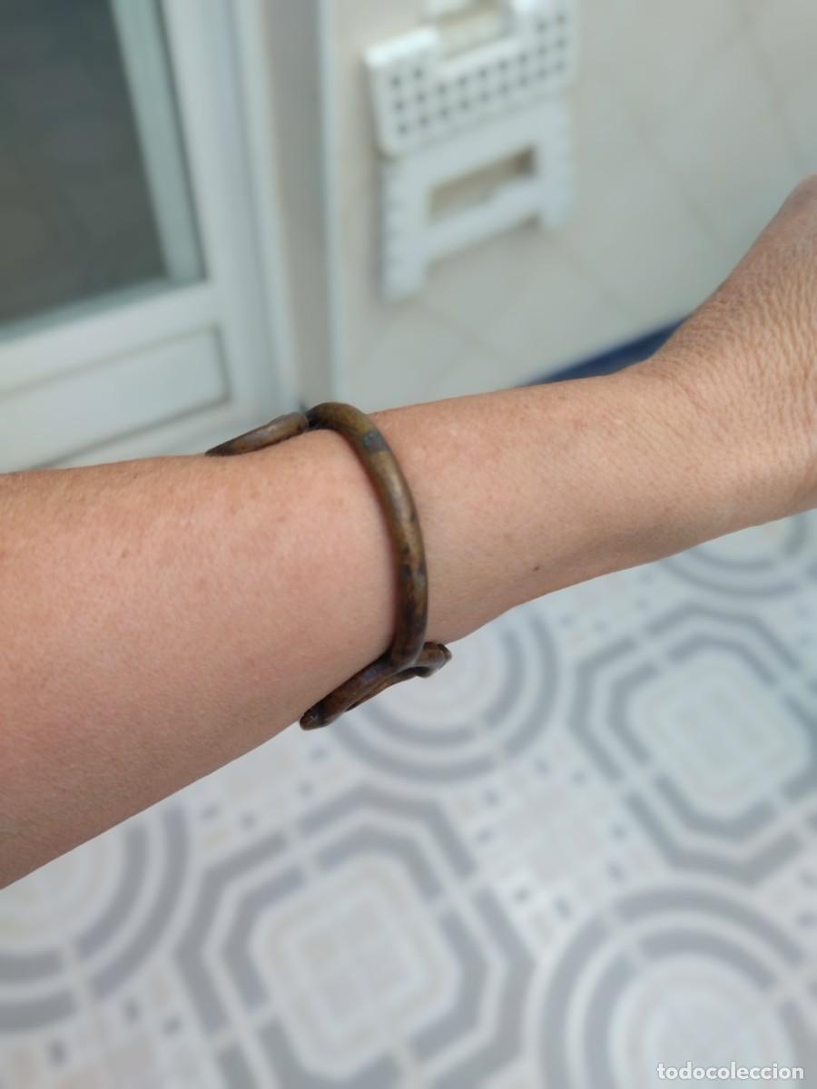 Joyeria: Antiguo brazalete adaptable al brazo - Foto 8