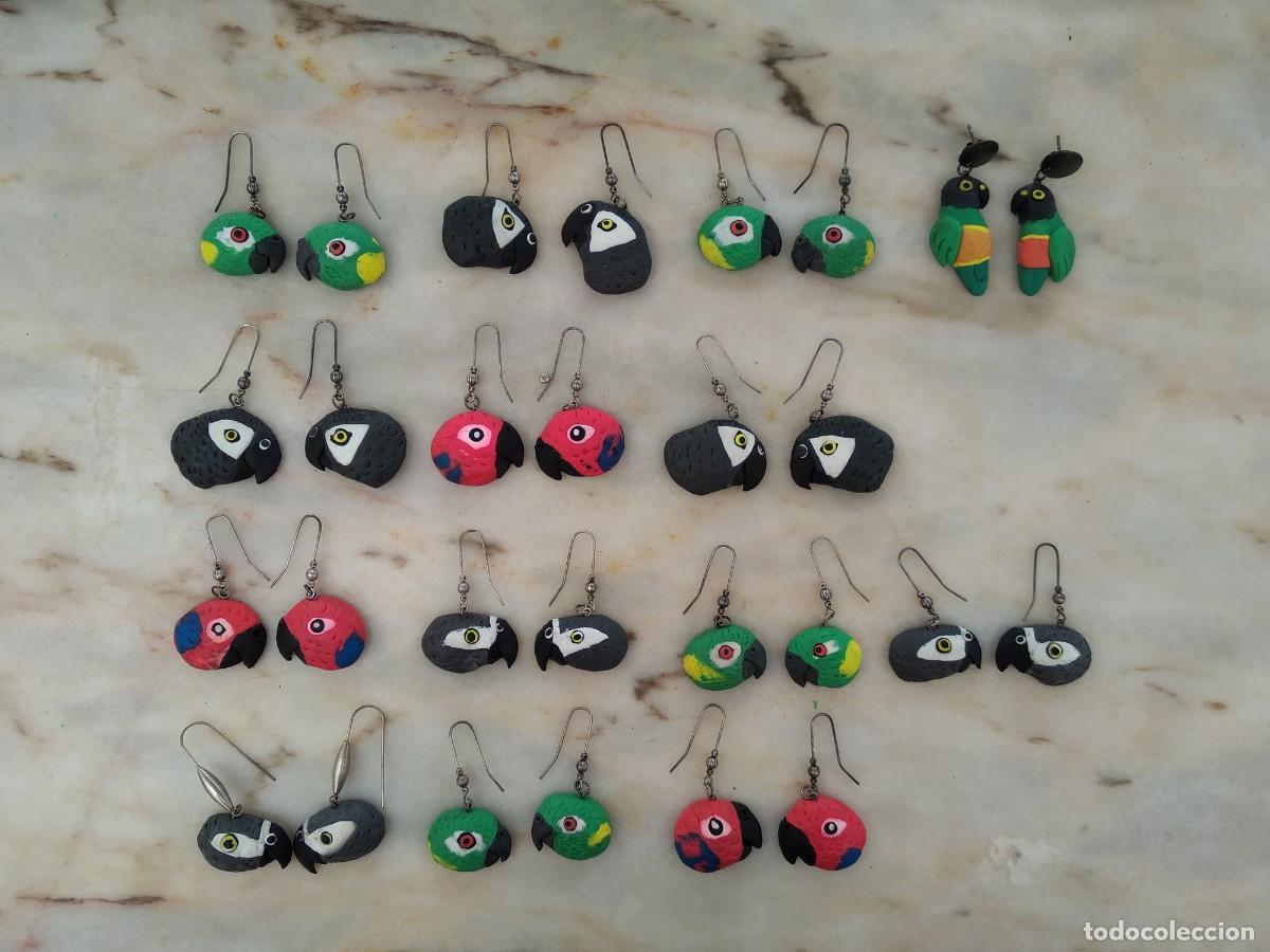 Joyeria: 14 PARES DE PENDIENTES fimo - Foto 4