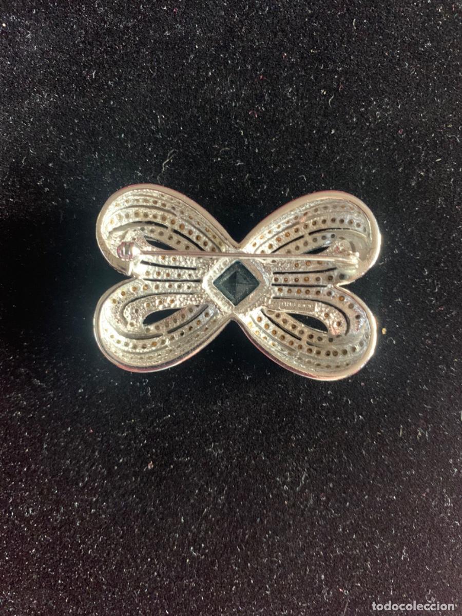 Joyeria: Antiguo broche plata y topacio - Foto 2
