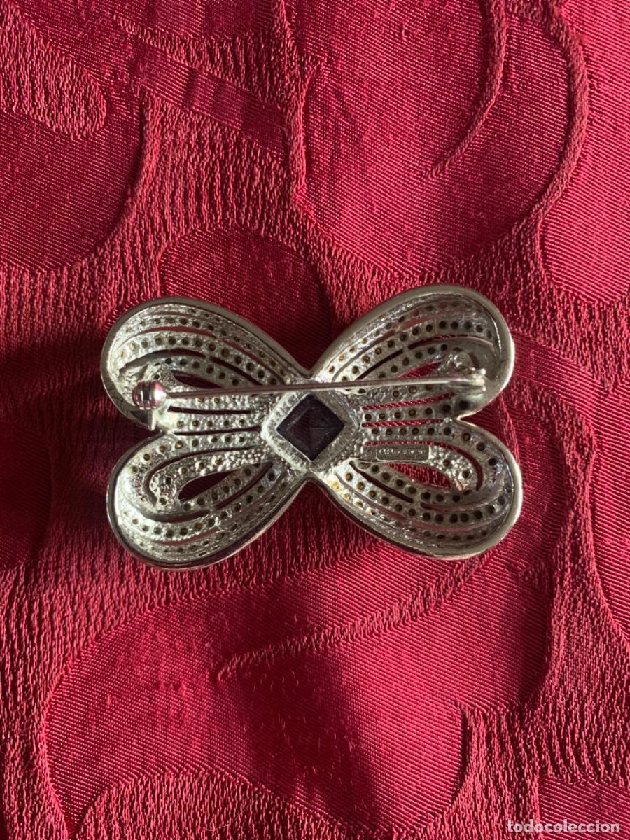 Joyeria: Antiguo broche plata y topacio - Foto 4