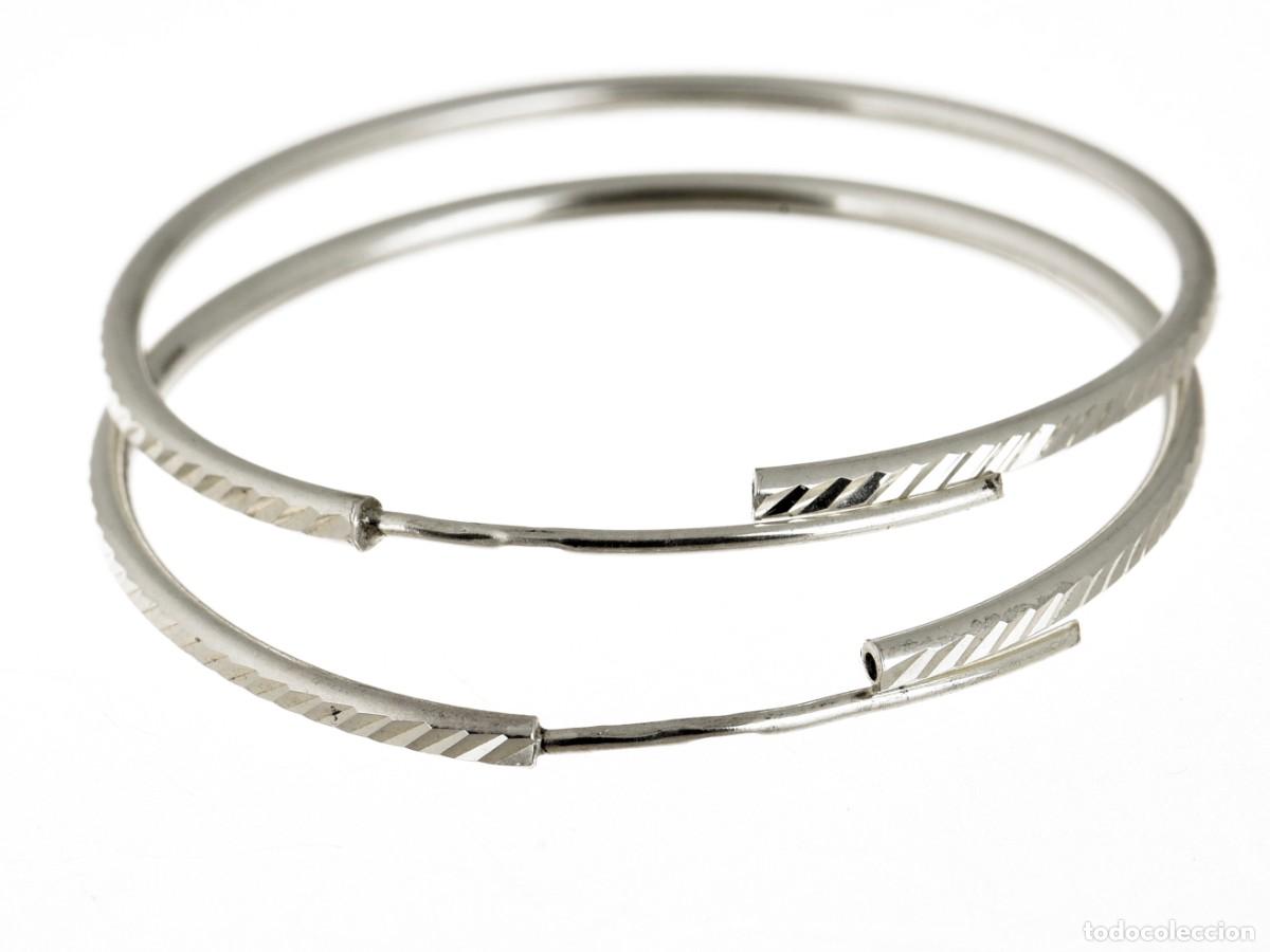 Joyeria: Pendientes aros de plata 925 - Foto 3